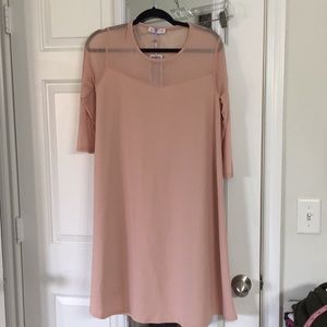 Blush Maternity dress